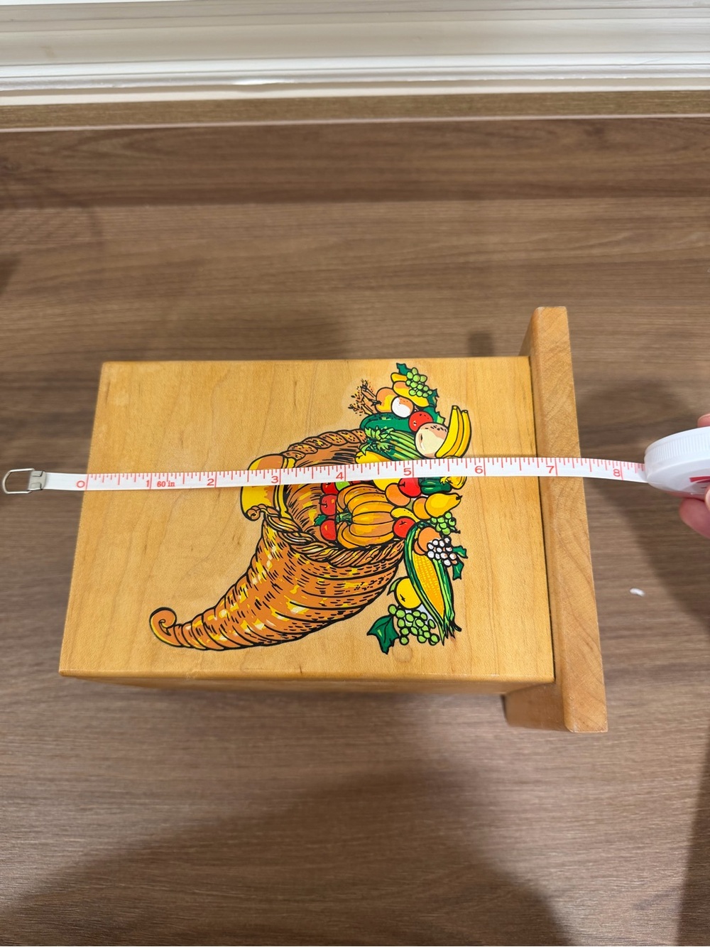 Wooden Thanksgiving Container - Picture 6 of 6